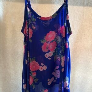 Torrid Blue Floral top
